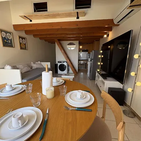 Appt 2 Pieces Renove Vue - Climatise - 4 Personnes Cap D'agde Ct335-031 アグド
