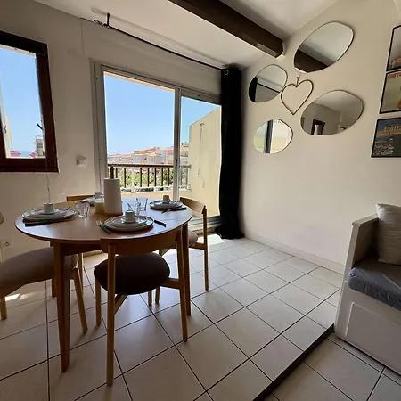 Appt 2 Pieces Renove Vue - Climatise - 4 Personnes Cap D'agde Ct335-031 *